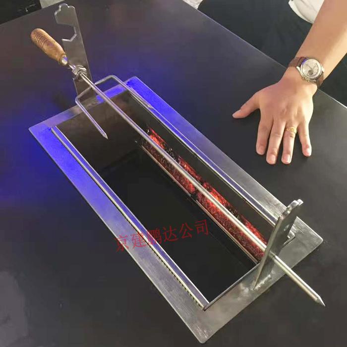 無煙電燒烤爐/為什么這么多燒烤店選火山石電燒烤爐？